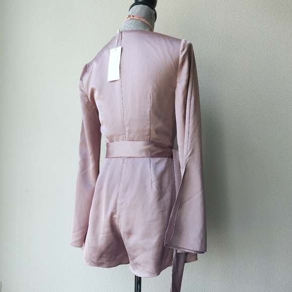 Finders Keepers Satin Aspects Playsuit - Picture 3 of 6